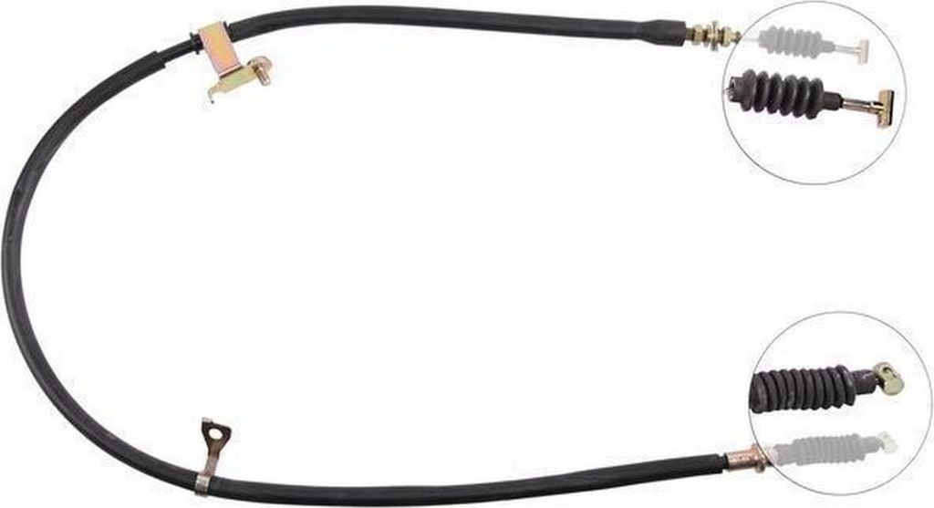 Seilzug Feststellbremse 1.352 mm Scheibenbremse A.B.S. für u.a. MAZDA 323