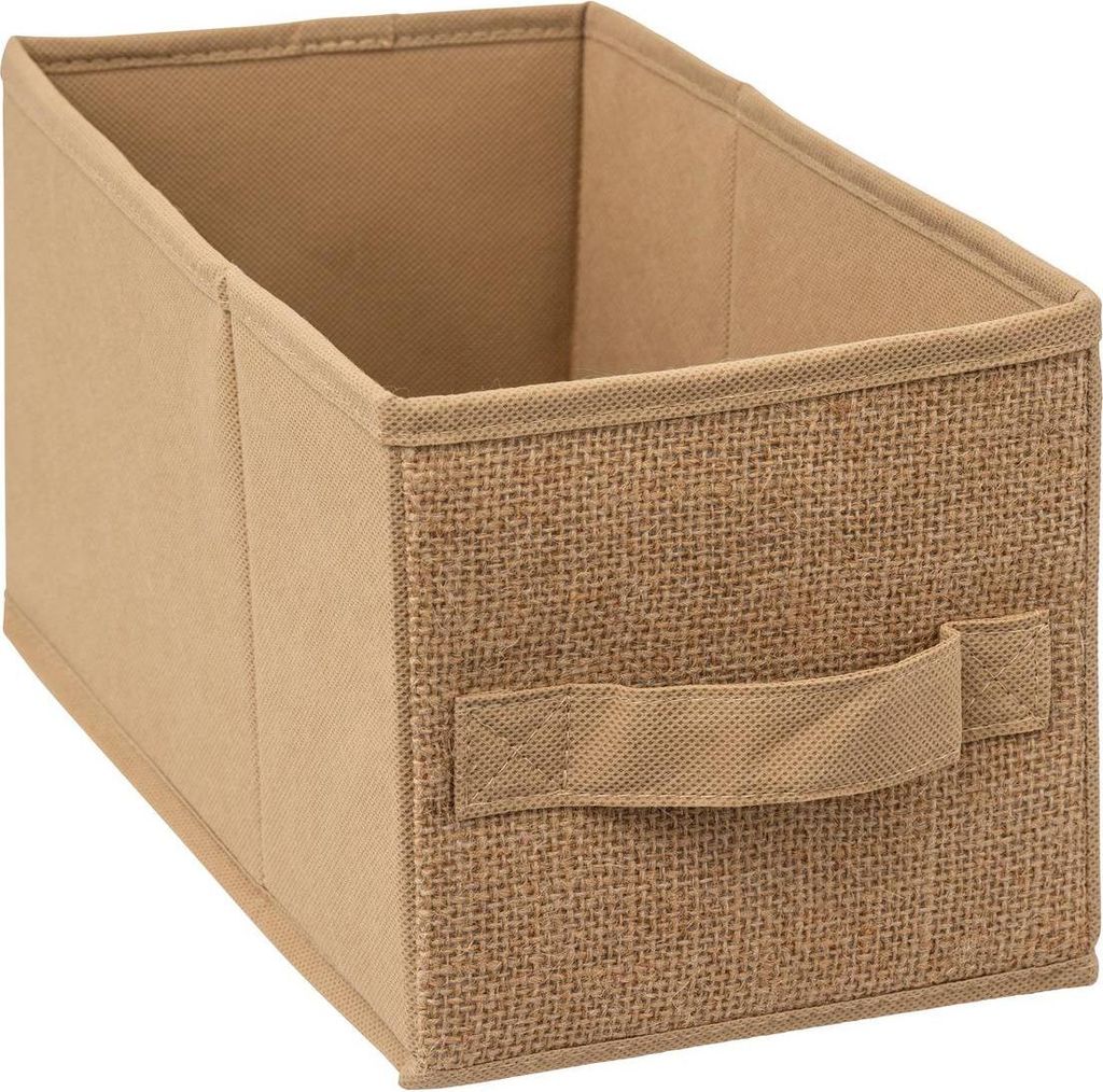 Korb aus jutegewebe 15x31cm "mix n modul" - 5 five simply smart