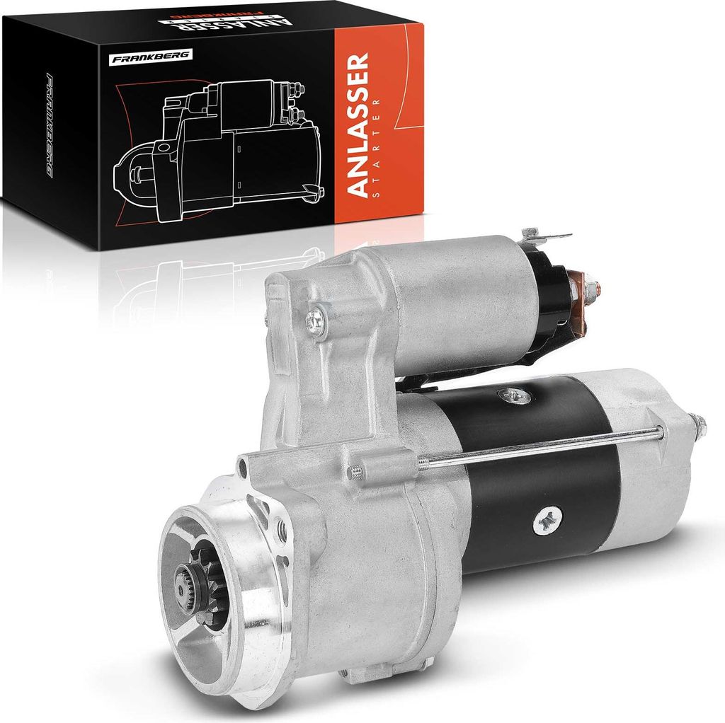 Frankberg 1x Anlasser Starter für Hyundai H-1 Cargo Kasten Travel H-1/Starex Bus KIA Sorento I 2.5L Bj ab 2002