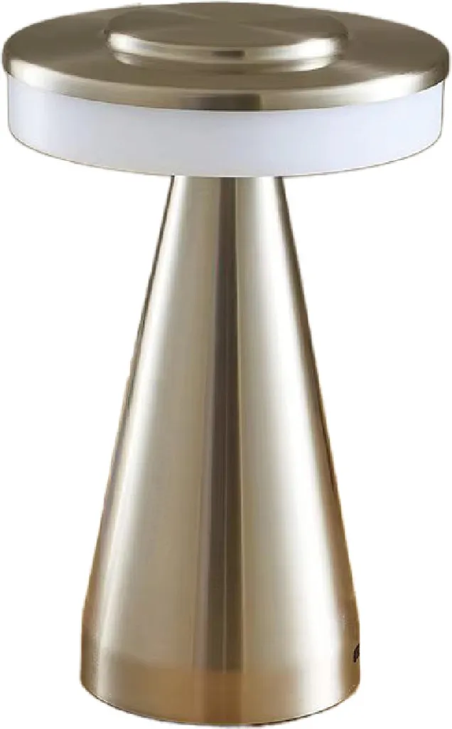 Nina Lampada Argento Touch H21x9 - Idea Regalo Lusso Minimal