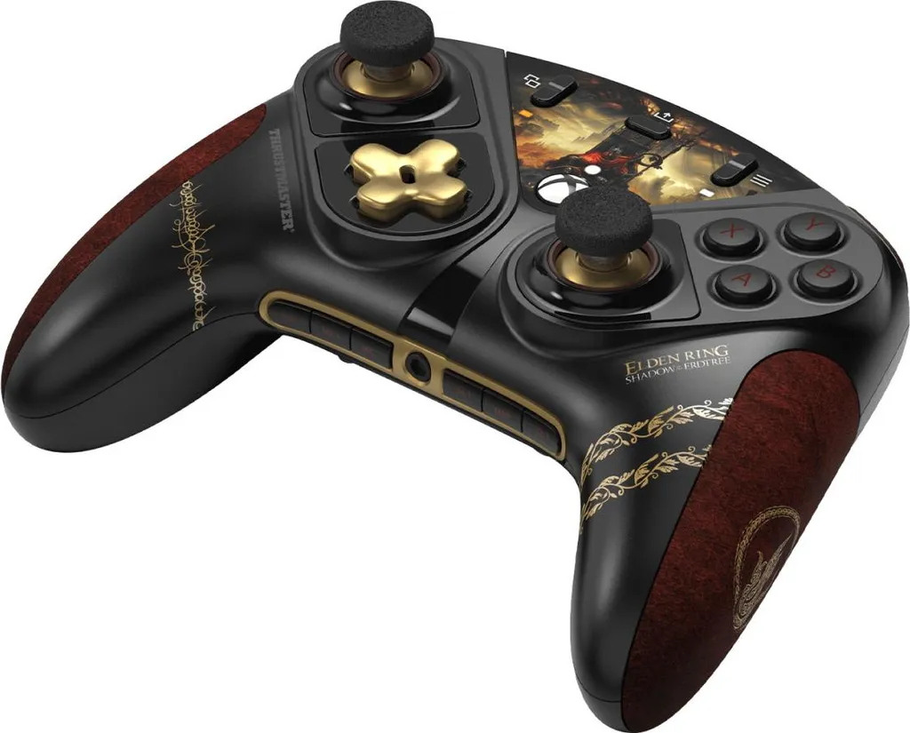 Manette Thrustmaster ESWAP X2 avec Switches Mécaniques et Design Or PC