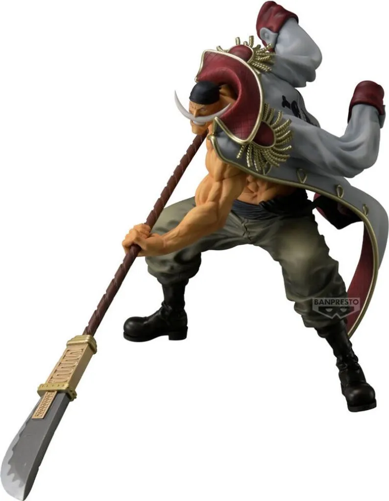Statue One Piece Barbe Blanche Grandista - Figurine PVC 20cm fixe