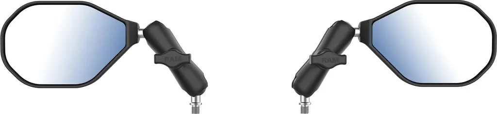 Rétroviseurs Moto Anti-Vibrations RAM Tough M10-1.25 Vision Stable