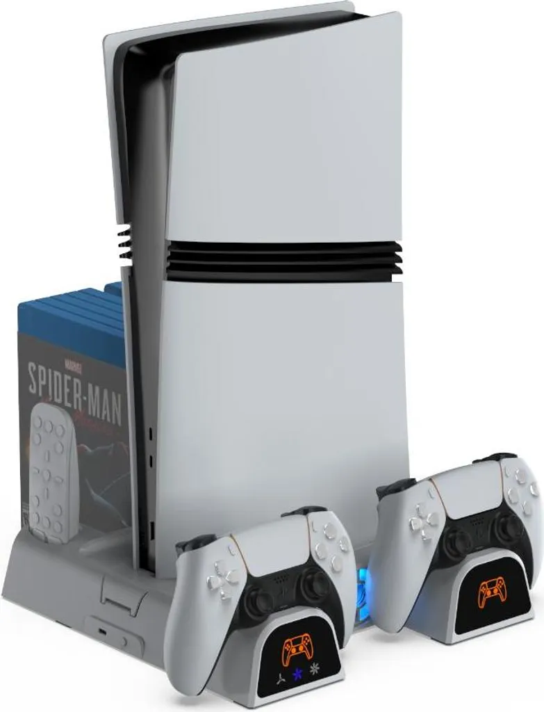 YAXO Support de Charge PS5 ARCTIC BREEZE NE Alpine White 3 en 1