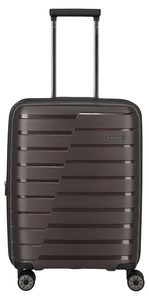 Bagage cabine rigide Travelite Air Base 55cm Café extensible
