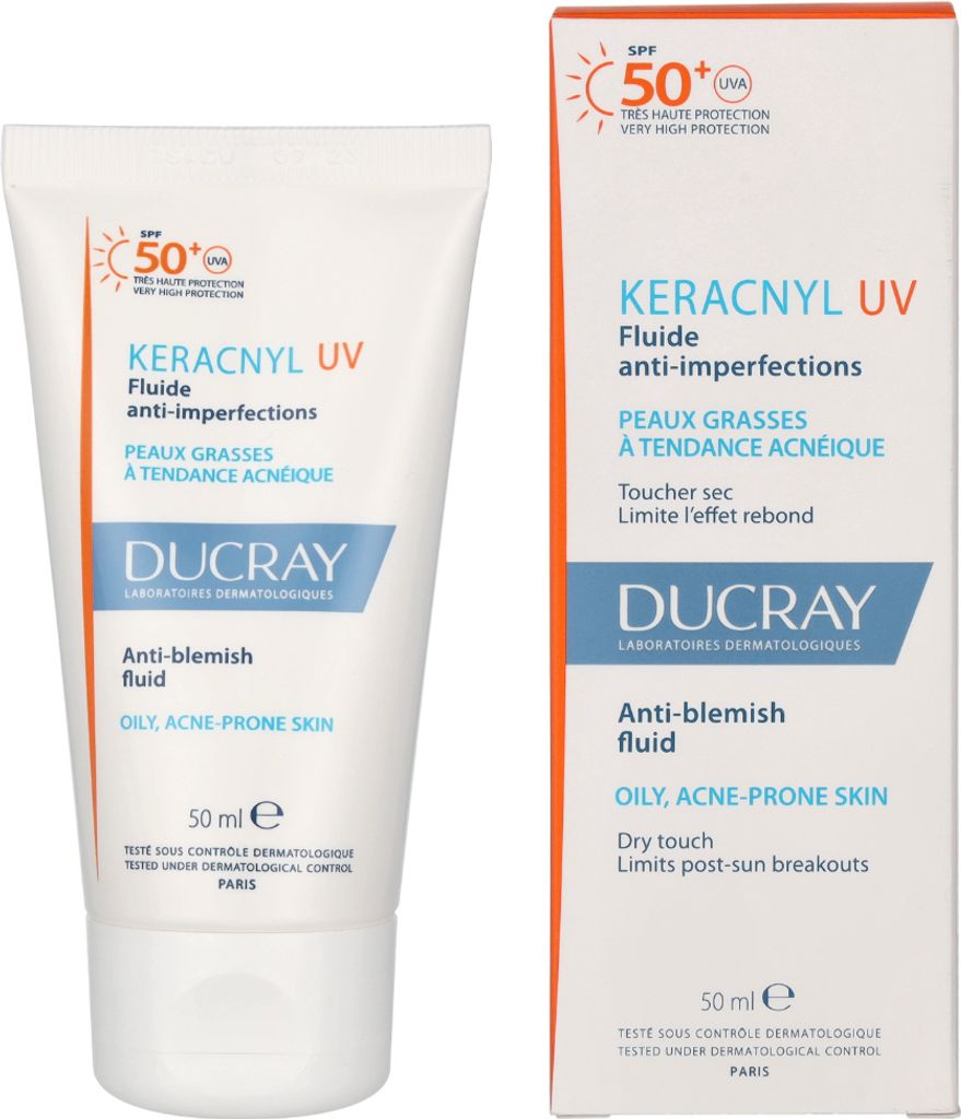 Ducray Keracnyl Fluide anti-imperfections SPF50+ Image du produit 
