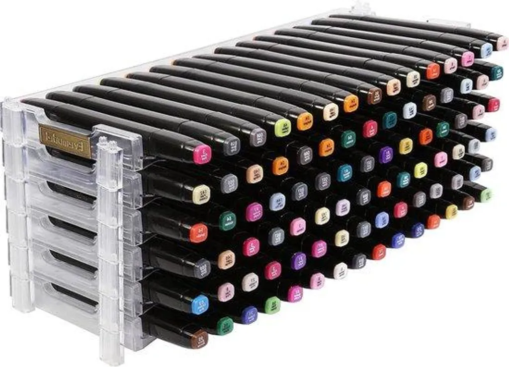 Rangement Papier 15x6 Compartiments - Plastique Clair Haute Qualité