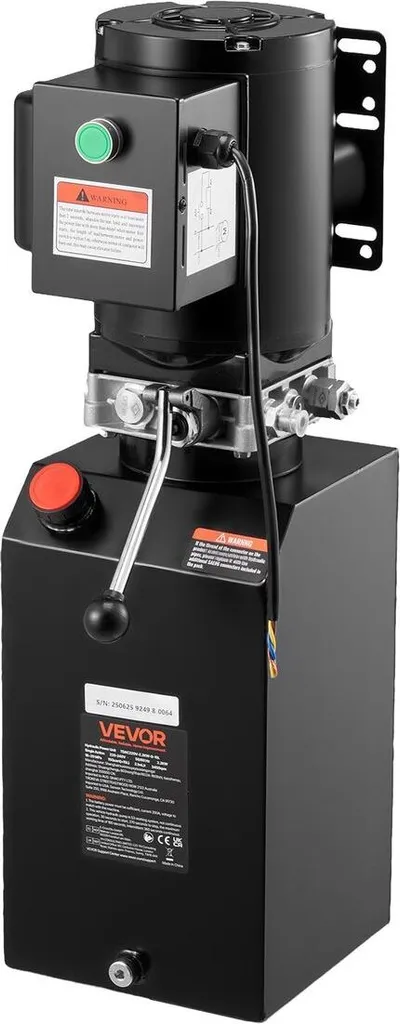 Groupe hydraulique 220V : Réparer votre benne ou levage - 15L 22MPa