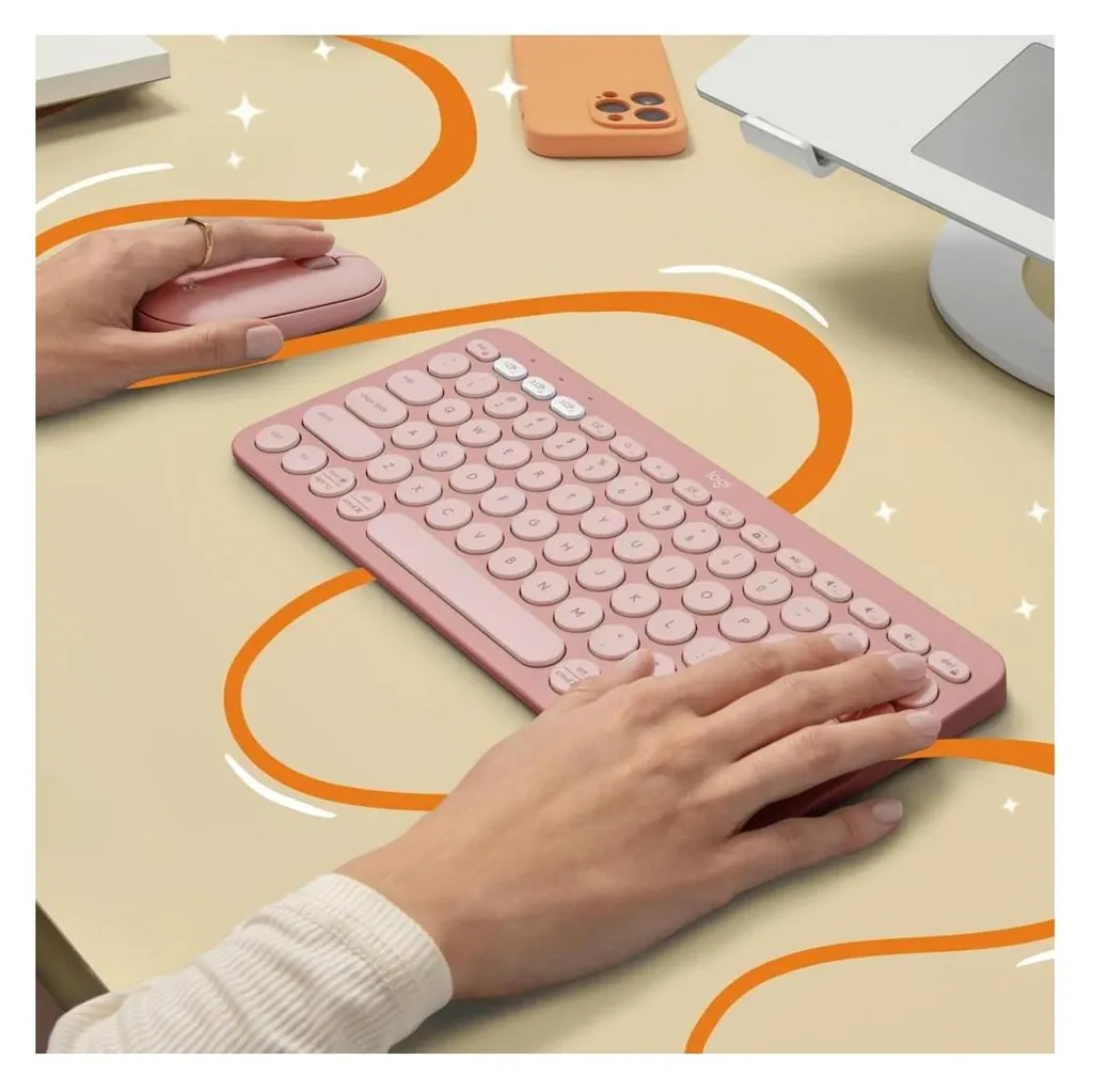 Logitech Pebble Keys 2 K380s Clavier Multi-Dispositifs avec Easy-Switch - 9