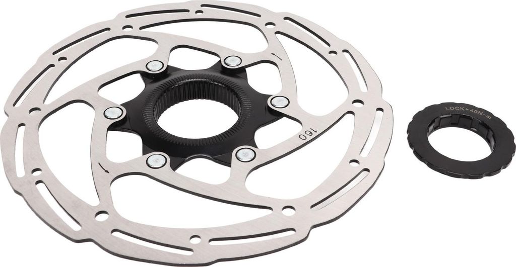 Fahrradmitte Scheibenscheibenbrems -Rotorstahl mit Abdeckung für Road Mountainbike 160 mm