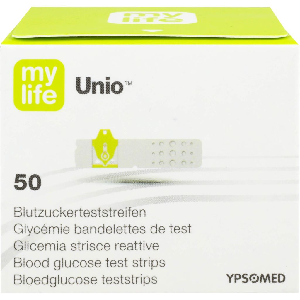mylife Unio strisce reattive per la glicemia, 50 strisce Immagine del prodotto 