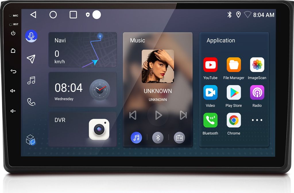 2+64G 9 "Android 15 Autoradio Carplay Für Audi A4 B6 B7 8HE Obrázok produktu 