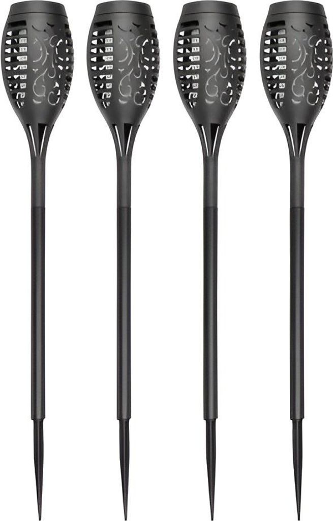 ISO 15376 Zahradní solární pochodeň 12 LED, 3.7 V , 51 cm 4 Obrázek produktu 
