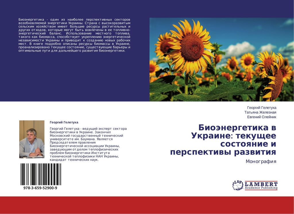 Biojenergetika v Ukraine: tekushhee sostoyanie i perspektivy razvitiya