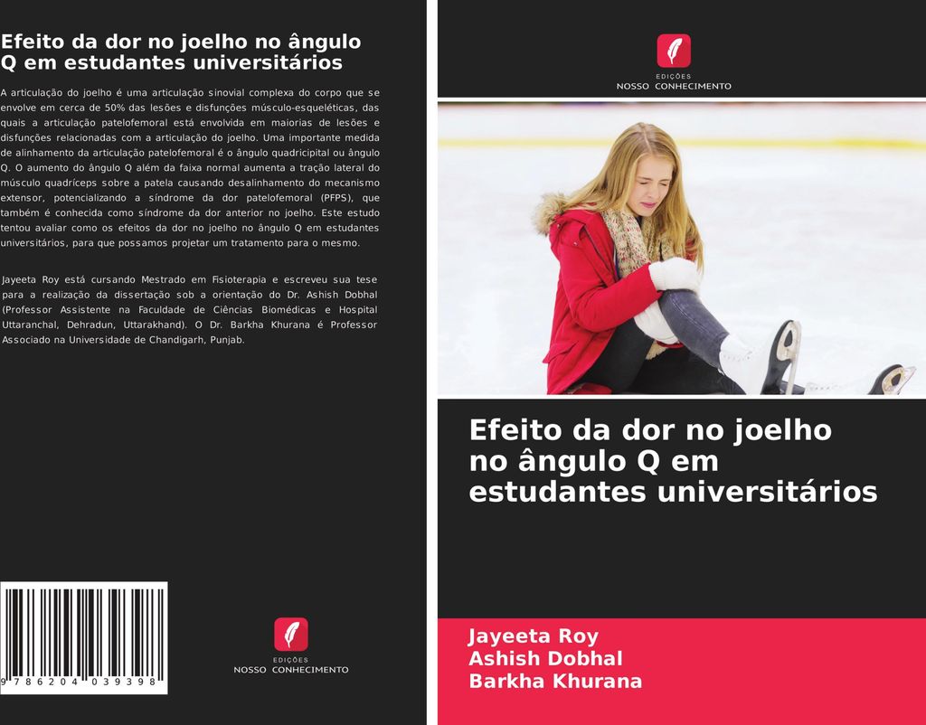Efeito da dor no joelho no ângulo Q em estudantes universitários
