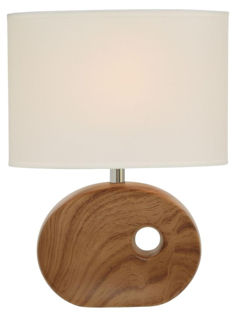 Lampada da tavolo OAKVILLE con base in porcellana, 30 cm Immagine del prodotto 