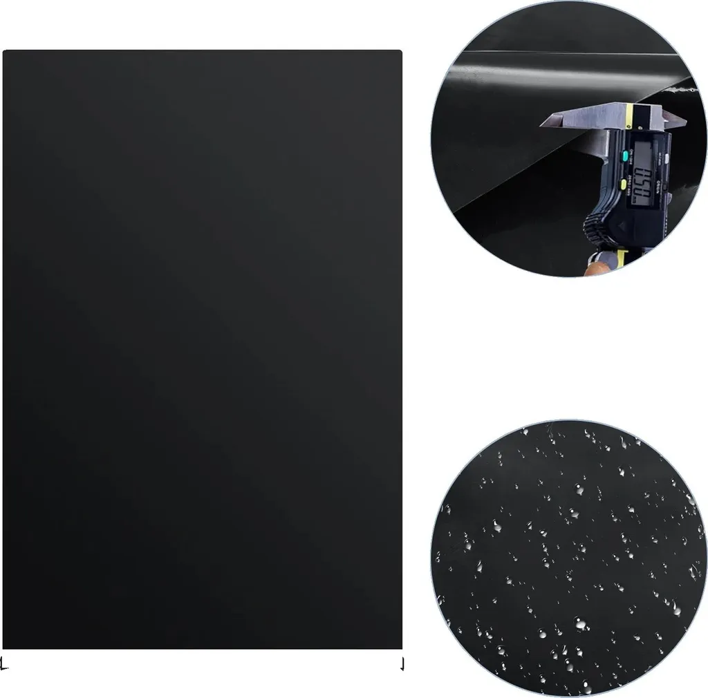 Bâche pour bassin HDPE 2m x 6m souple et résistante à la perforation