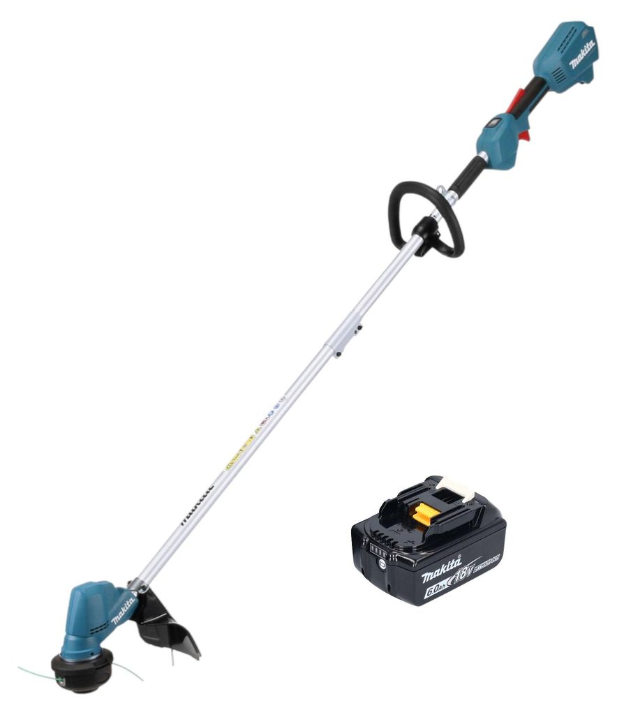 Makita DUR 192 LG1 Akku Rasentrimmer 18 V 300 mm Brushless + 1x Akku 6,0 Ah - ohne Ladegerät