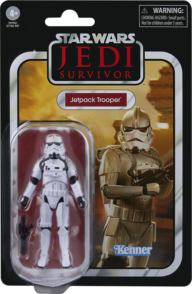Star Wars Jedi Surviror Jetpack Trooper Figur 9,5cm.