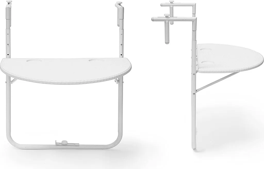 Table balcon gain de place pour rambarde : la solution petits espaces - 2