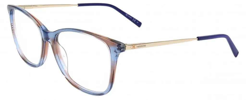 Lunettes de soleil de luxe Missoni Marron et Bleu - Protection UV 5XL