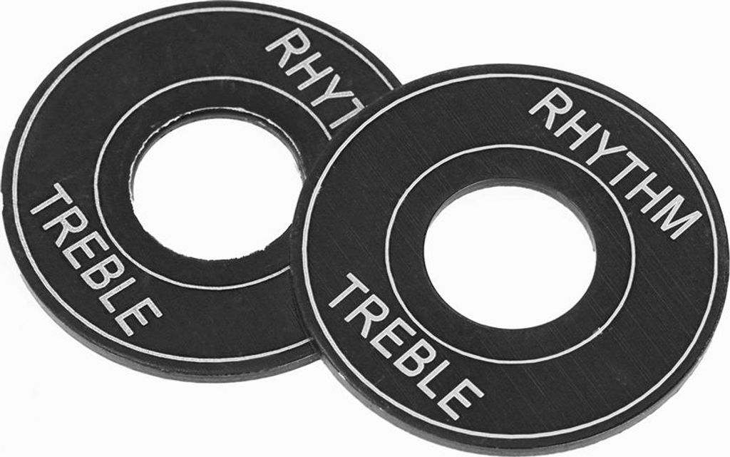 Les Paul Schlagbrett, Les Paul Schalterplatte, Aluminiumlegierung, Aluminium-Kippschalterplatte, H?henscheibe fr Epi-E-Gitarre (schwarz) (Schwarz)