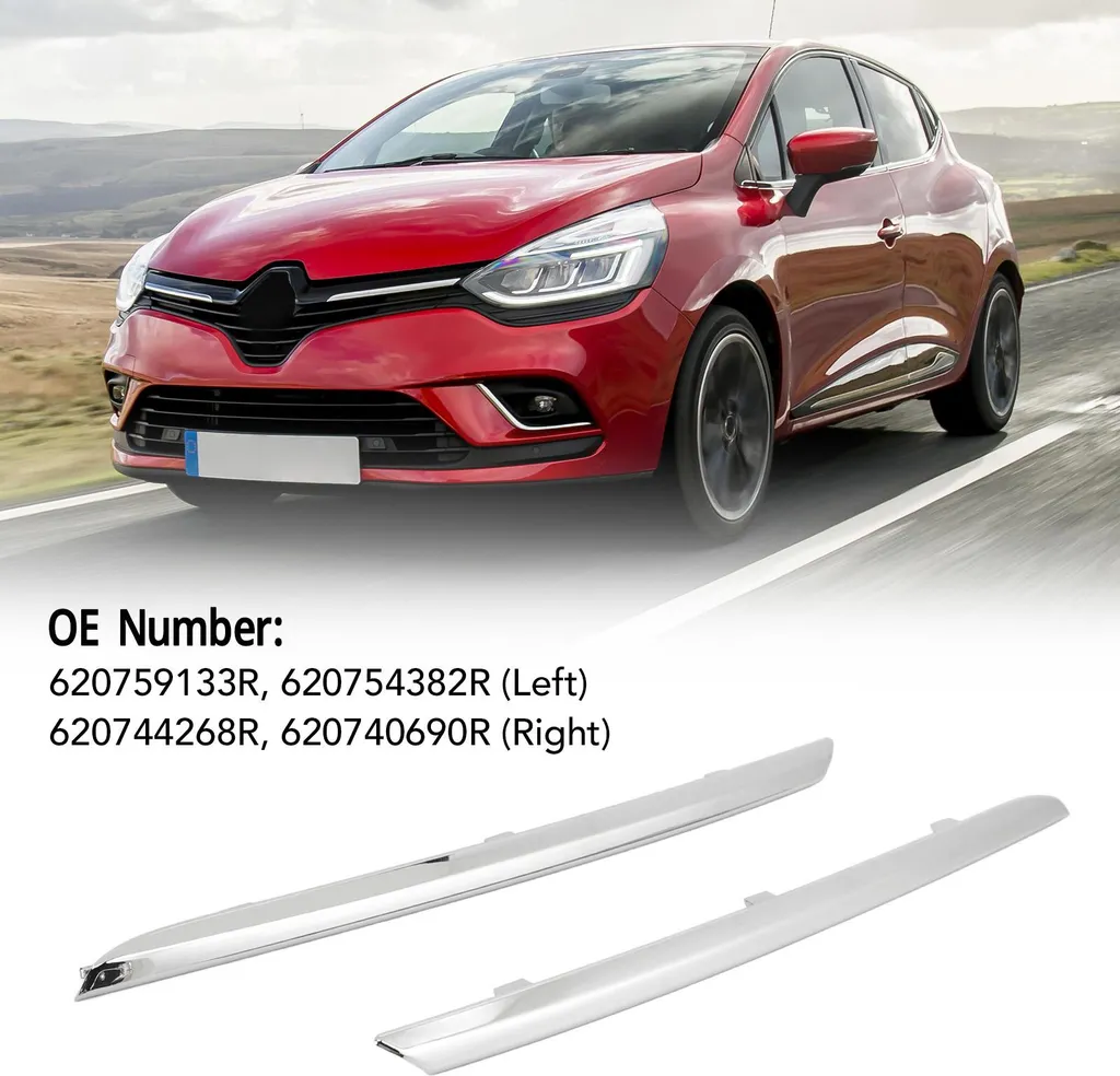 Kit Rénovation Calandre Chrome pour Renault Clio 4 Facelift 2016-2019 - 3