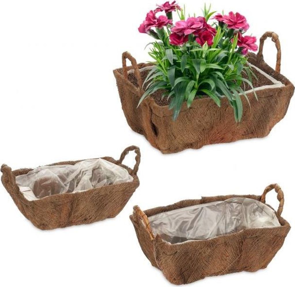 Blumenkasten Balkon 3er Set