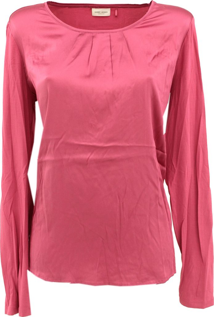 29730 Gerry Weber, , Damen Shirt Pulli, Satinstretch, pink, 40