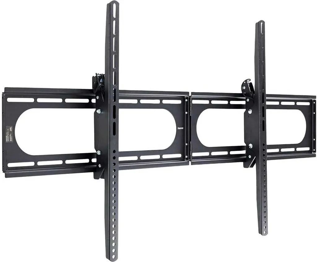Support Mural TV pour Grand Écran 37-120 Pouces Argenté Pratique