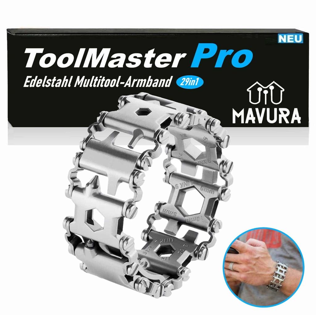 ToolMasterPro Narzędzie wielofunkcyjne ze stali nierdzewnej Zdjęcie produktu 