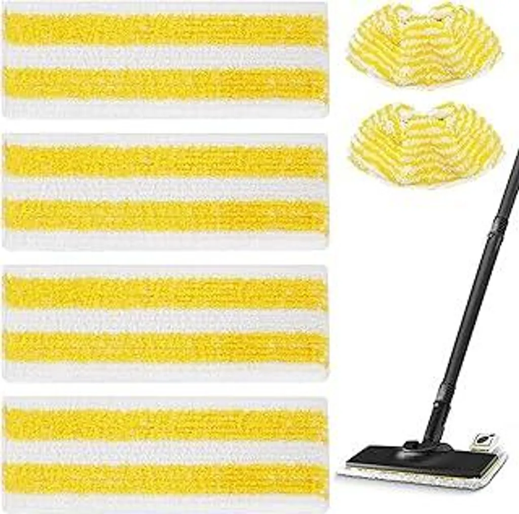 Accessori Ricambio Kärcher SC2 SC3 SC4 SC5 - 6 Panni Microfibra Easyfix