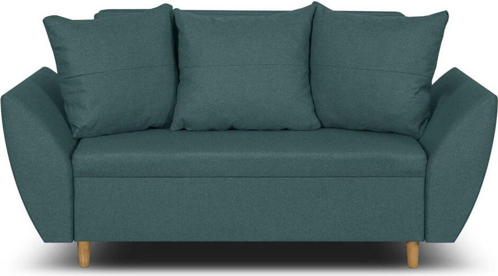 2-Sitzer-Sofa mit Schlaffunktion ALI - Türkis