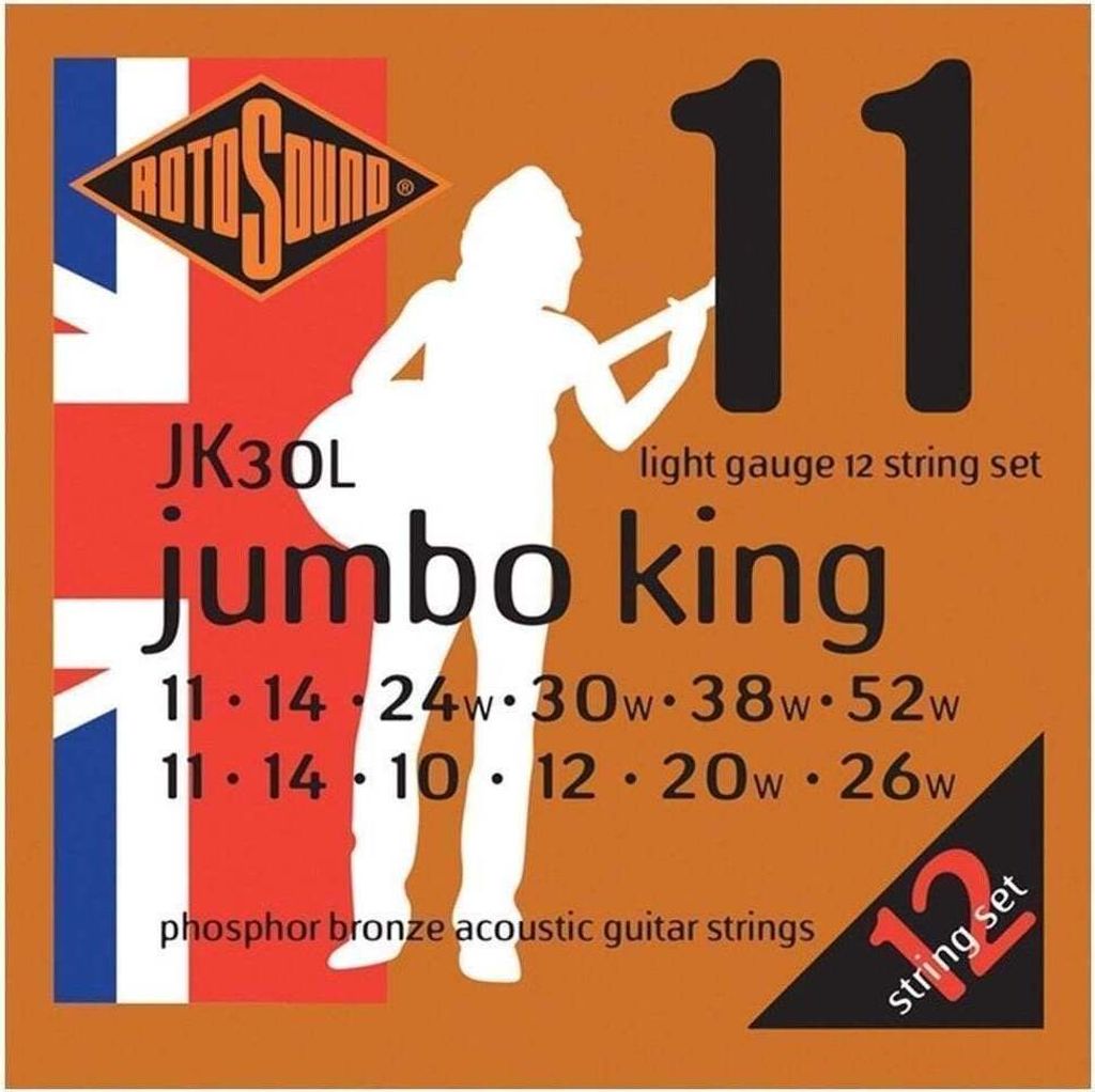 Rotosound JK30L Jumbo King Saiten für Akustikgitarre