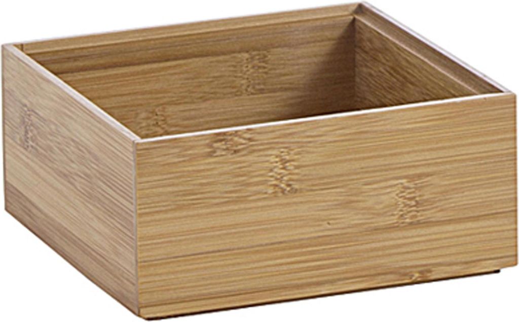 ZELLER PRESENT Boîte de rangement Bamboo 15x15x7cm nature Image du produit 