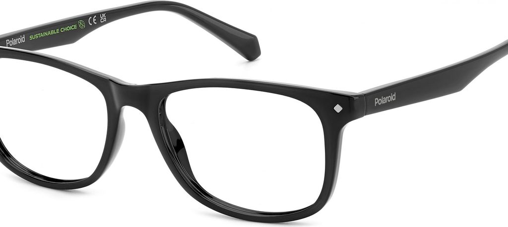 Polaroid Kinder PLD D813/T Black 50/16/130 TEEN Brillen