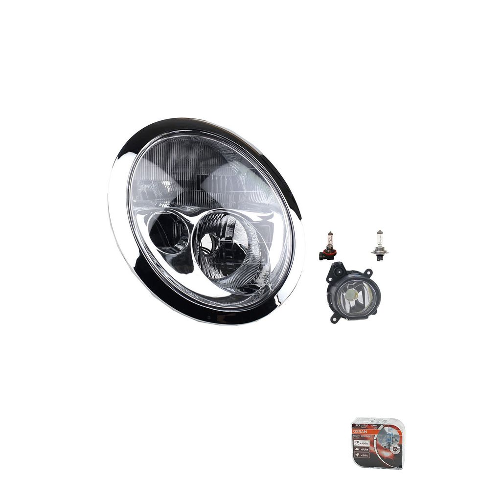 Johns, Scheinwerfer + Osram Night Breaker Laser passend für BMW Mini R50 R53 63126911704 6911704 63176925050 1477671 63171477671 63176911722 69117...