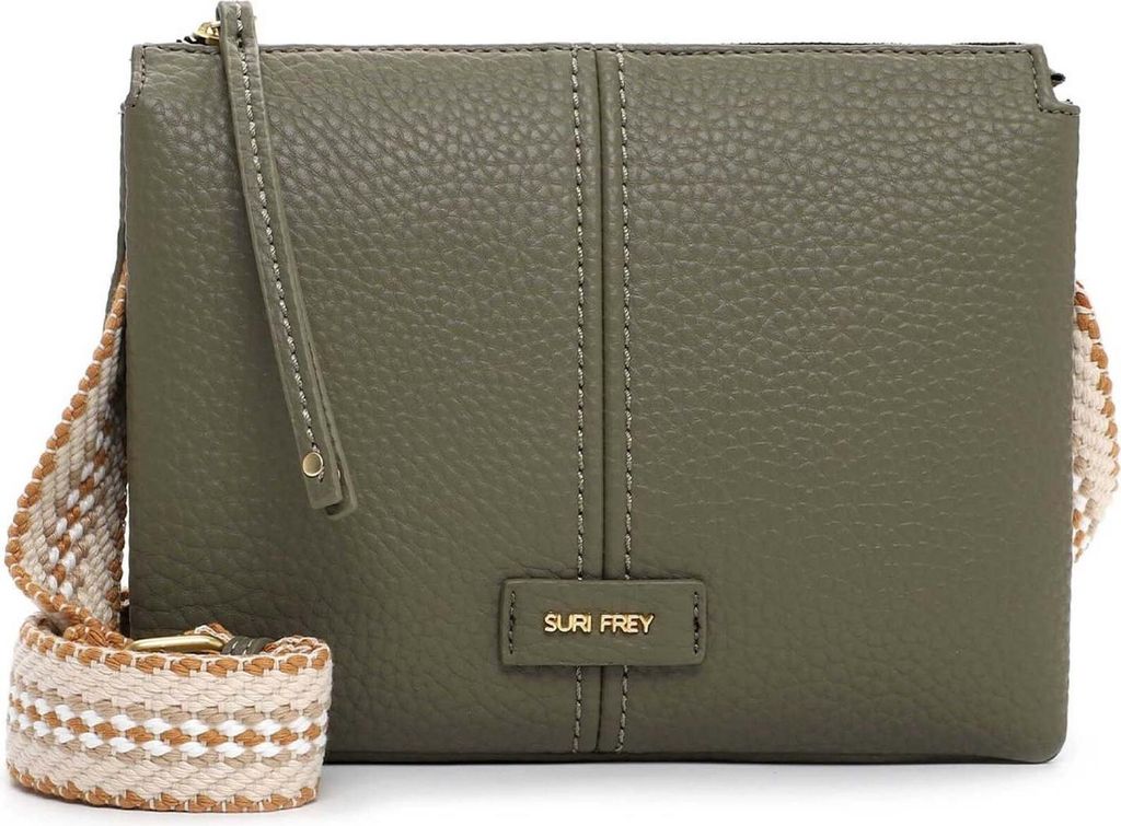 SURI FREY Umhängetasche Gray SC Crossover Bag Khaki