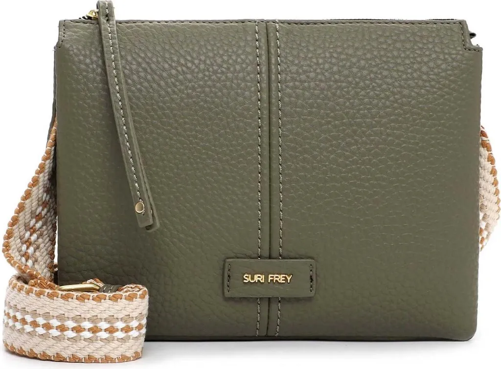 Sac Bandoulière Kaki SURI FREY Gray SC : Léger et Pratique pour Femme