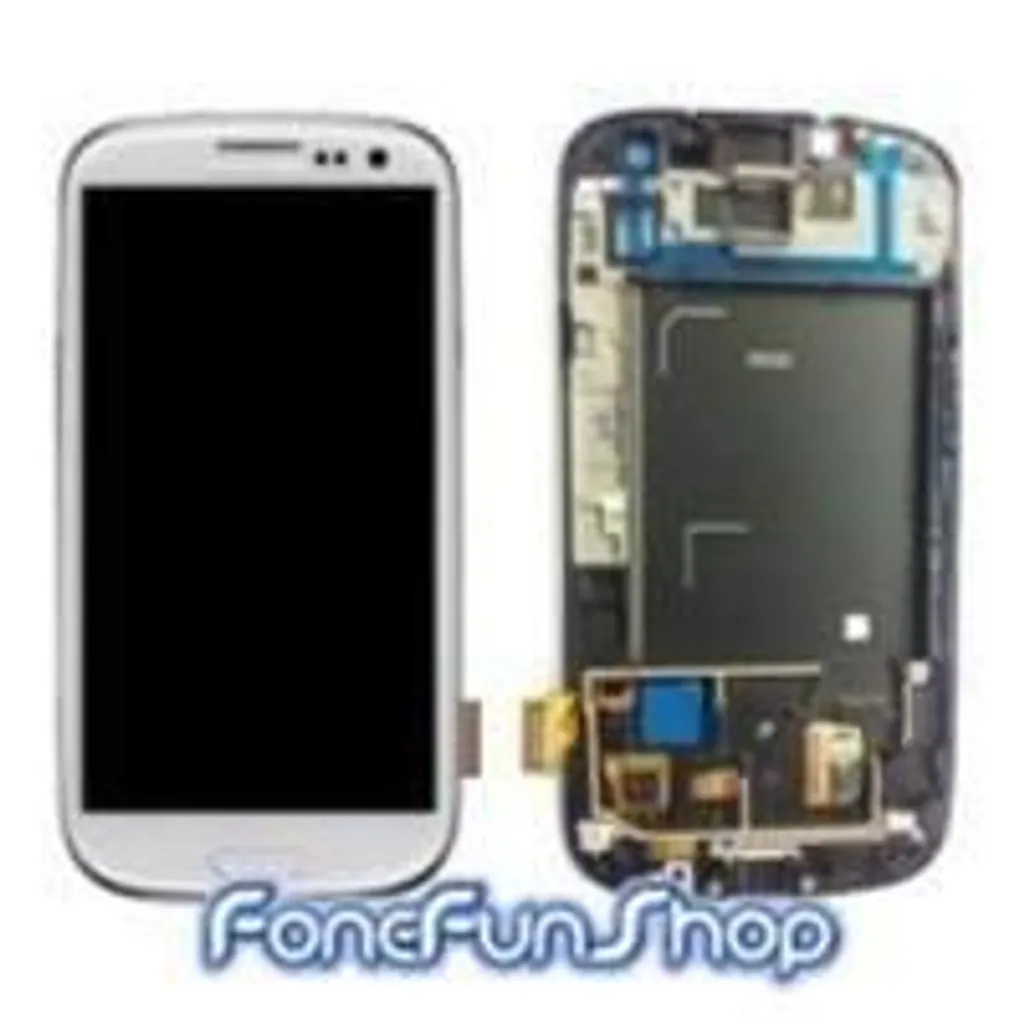 Écran LCD pour Samsung S3 i9300 Blanc Solution Vitre Tactile Cassée