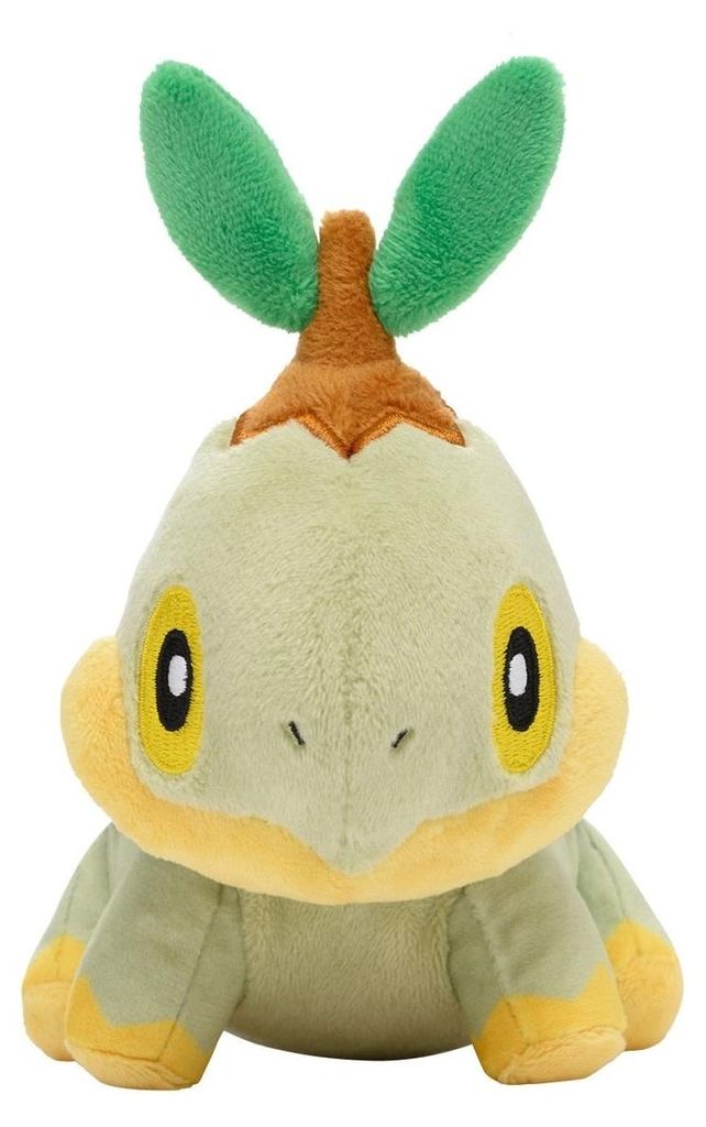 Pokemon Chelast Kuscheltier - 14,5 cm Plüschtier Turtwig Produktbild 