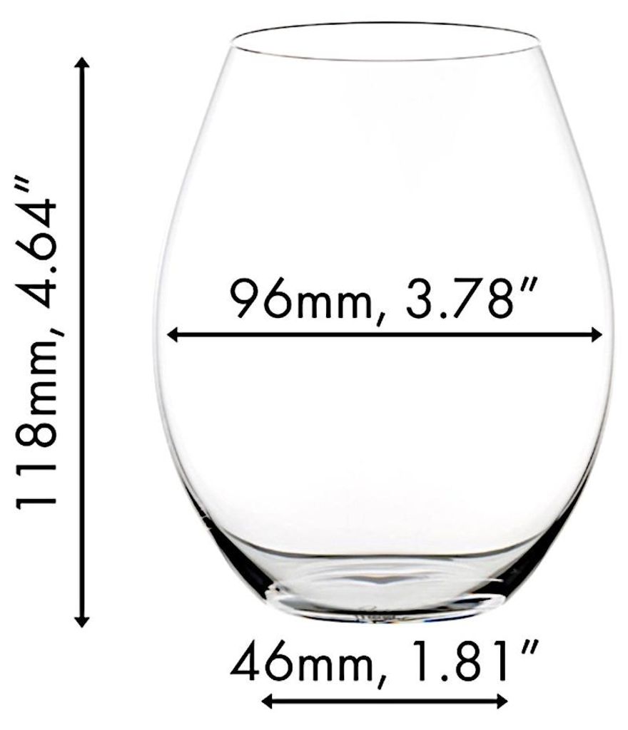 Riedel O To Go Big O Syrah, Rotweinglas, Weißweinglas, Produktbild 