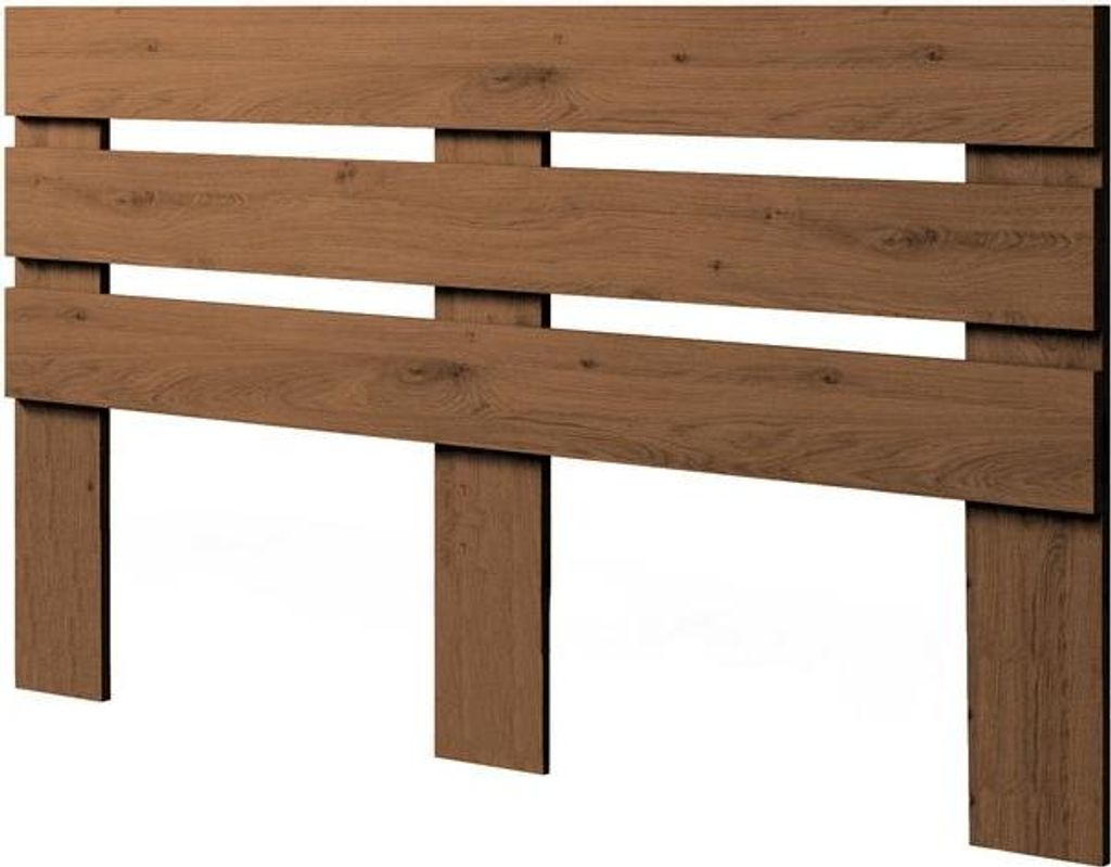 Lermowood Bettkopfteil "Z1" 240x80cm Eiche –Elegantes Kopfteil fürs Bett – stilvoll und bequem – verschiedene Größen & Farben - Massivholz...