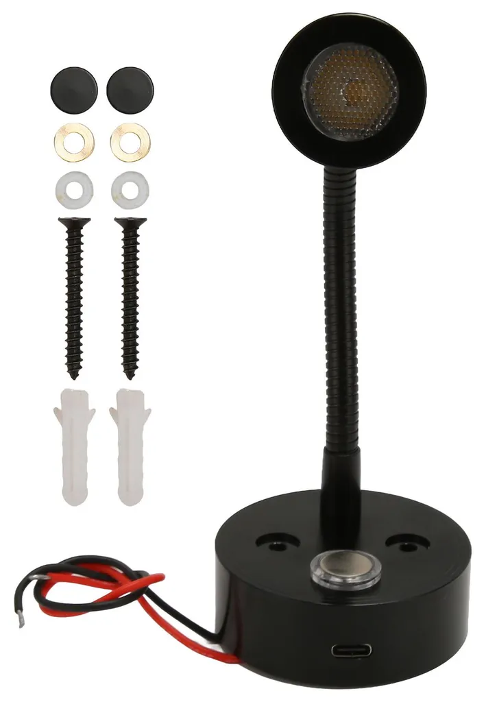 Liseuse tactile 12V anti-corrosion pour éclairer les zones sombres en RV