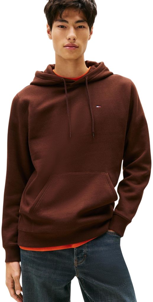 Tommy Jeans Herren Hoodie Regular Fit Flag Fleece mit Produktbild 