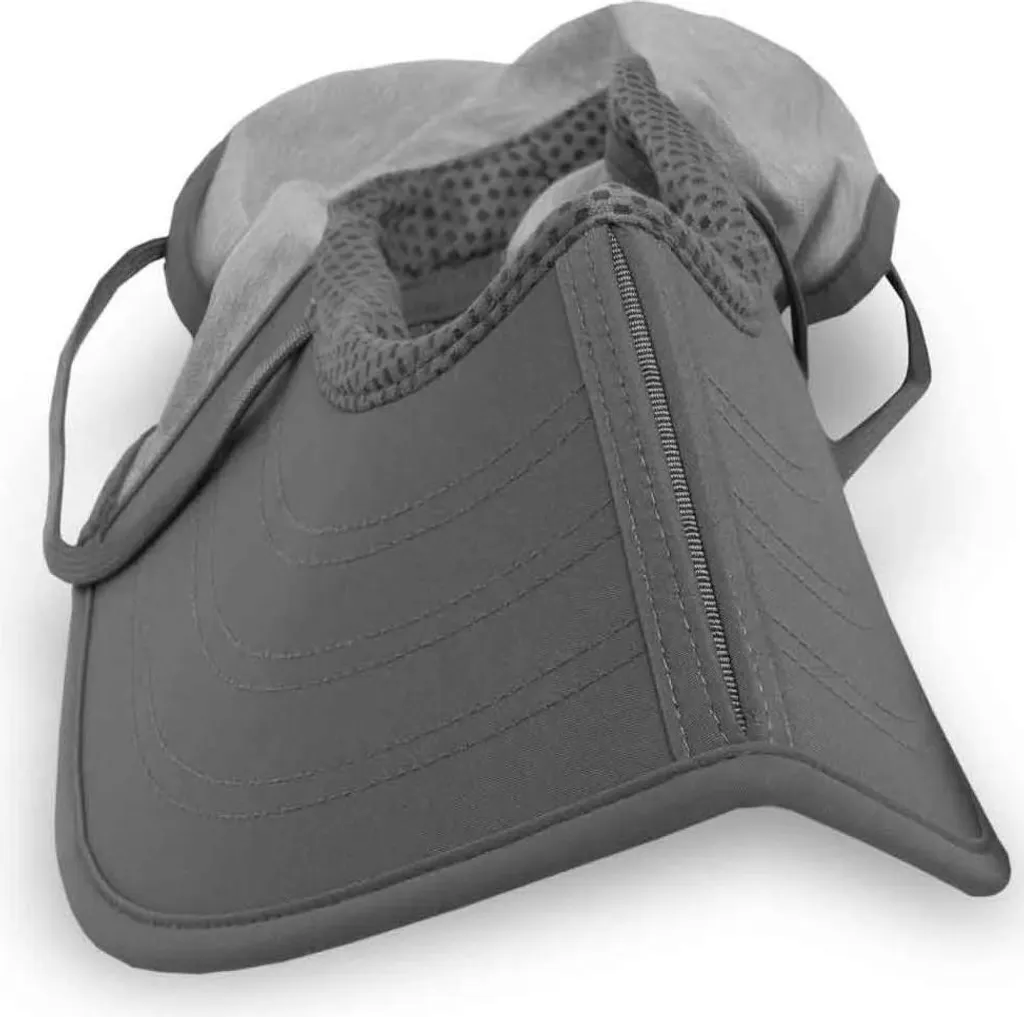 Casquette de Randonnée Ultra Adventure Blanche L Légère et Ventilée - 6