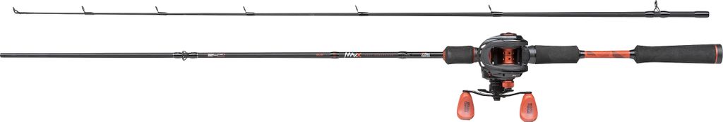 Abu Garcia MAX X Casting Combo NO.2 – Angelset Baitcast Rute & Rolle