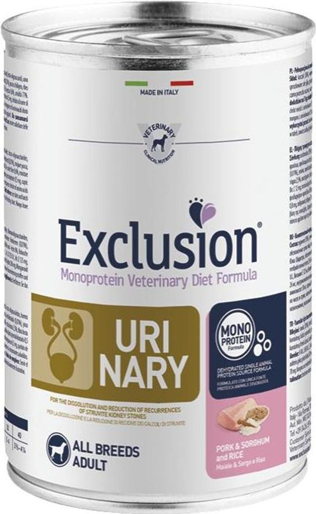 Exclusion Urinary Schwein, Reis & Hirse