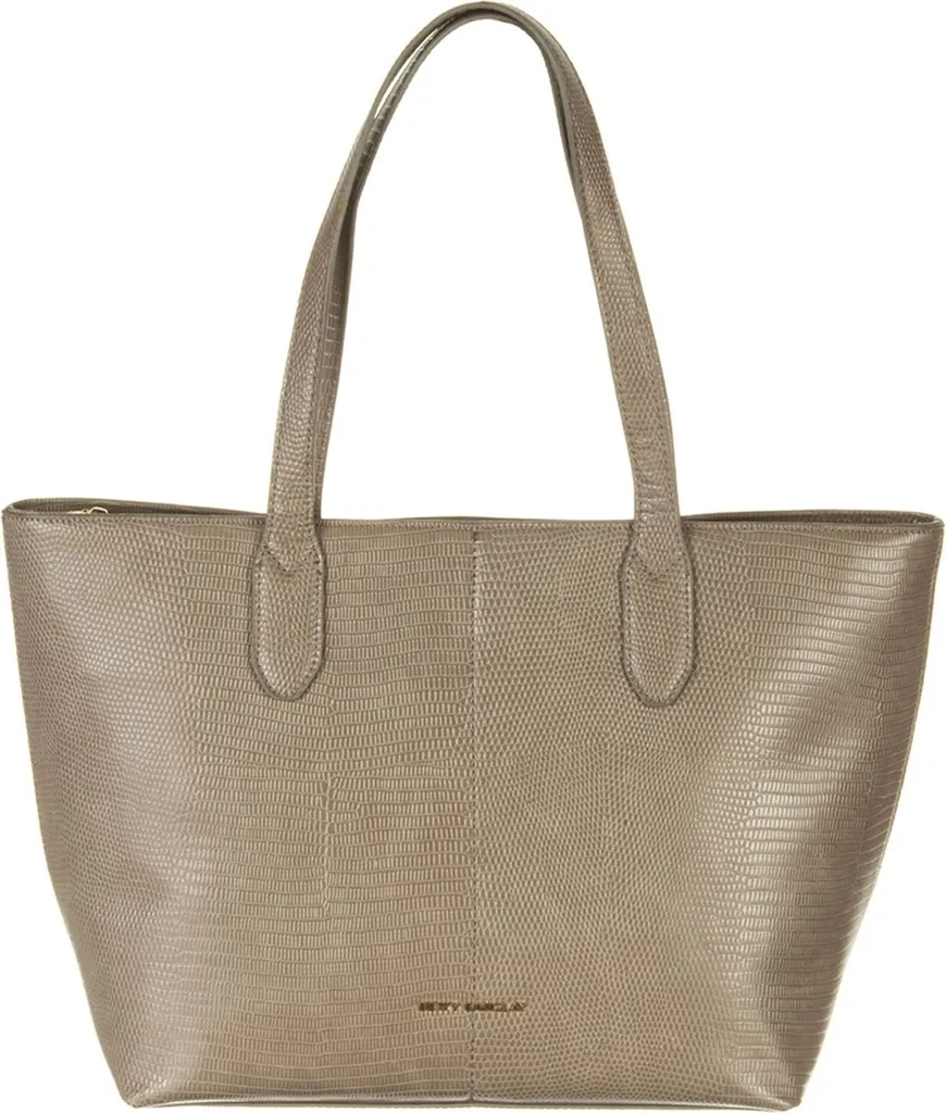 Sac à main cabas grand format Betty Barclay Taupe idéal pour le quotidien