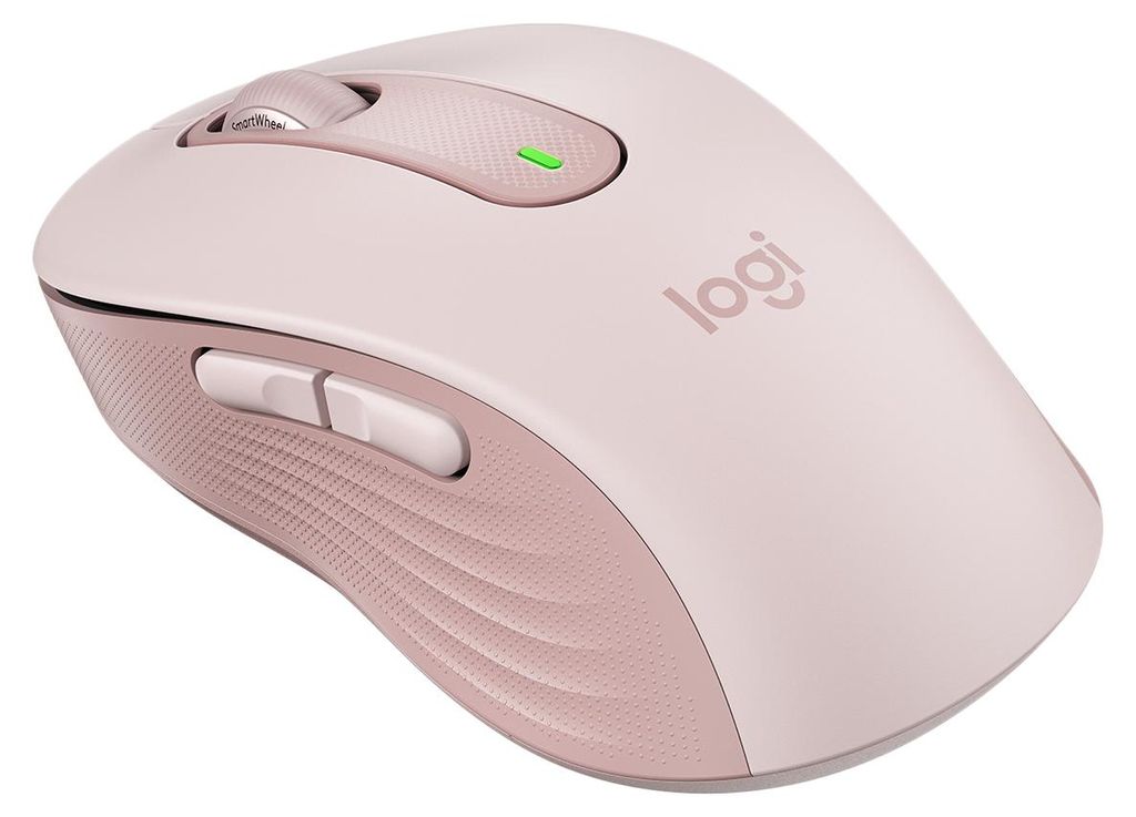 Ergonomische Maus mit SmartWheel und Komfort-Griff für Büro